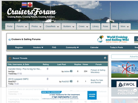 'cruisersforum.com' screenshot