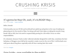 'crushingkrisis.com' screenshot