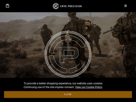 'cryeprecision.com' screenshot