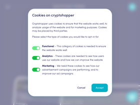 'cryptohopper.com' screenshot