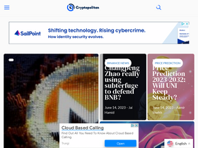 'cryptopolitan.com' screenshot