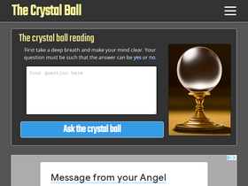 'crystalballfree.com' screenshot