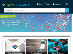 'crystalcommerce.com' screenshot