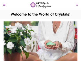 'crystalsandjewelry.com' screenshot