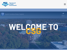 'csg.org' screenshot