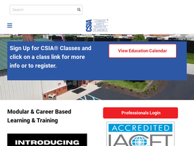 'csia.org' screenshot