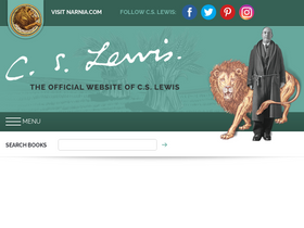 'cslewis.com' screenshot