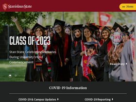 'csustan.edu' screenshot