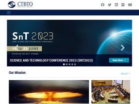'ctbto.org' screenshot