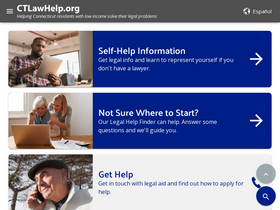 'ctlawhelp.org' screenshot