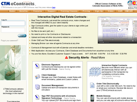 'ctmecontracts.com' screenshot