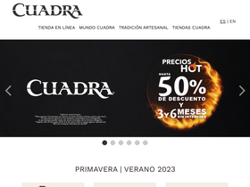 'cuadra.com.mx' screenshot