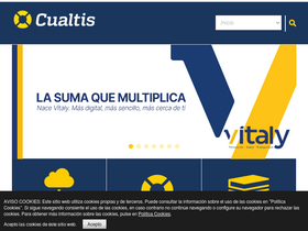 'cualtis.com' screenshot