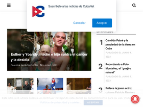'cubanet.org' screenshot
