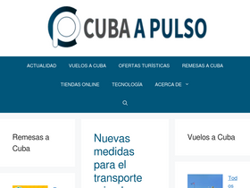 'cubapulso.com' screenshot