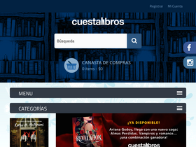 'cuestalibros.com' screenshot