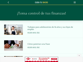 'cuidatudinero.com' screenshot