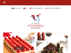 'cuisinedaubery.com' screenshot