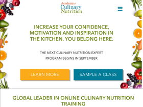 'culinarynutrition.com' screenshot