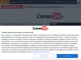 'cuneo24.it' screenshot