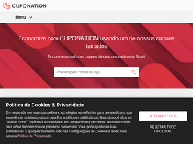 'cuponation.com.br' screenshot