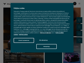 'cupraofficial.pl' screenshot
