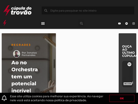 'cupulatrovao.com.br' screenshot