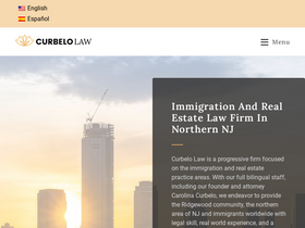 'curbelolaw.com' screenshot