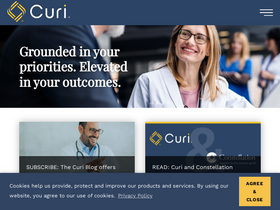 'curi.com' screenshot