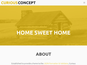 'curiousconcept.com' screenshot