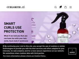 'curlsmith.com' screenshot