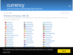 'currency.me.uk' screenshot