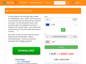 'currencyaz.com' screenshot