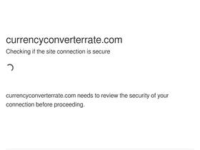 'currencyconverterrate.com' screenshot