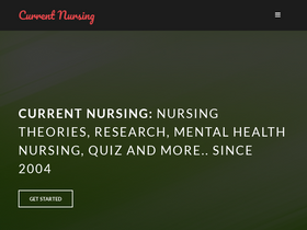 'currentnursing.com' screenshot