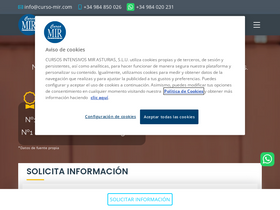 'curso-mir.com' screenshot