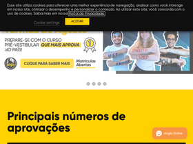 'cursoanglo.com.br' screenshot