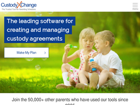 'custodyxchange.com' screenshot
