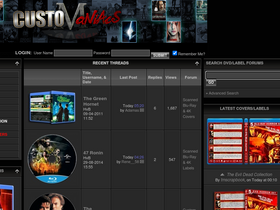 'customaniacs.org' screenshot