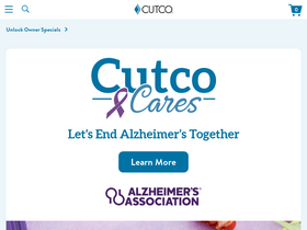 'cutco.com' screenshot