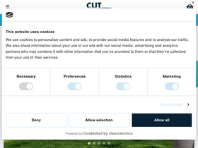 'cutplasticsheeting.co.uk' screenshot