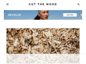 'cutthewood.com' screenshot