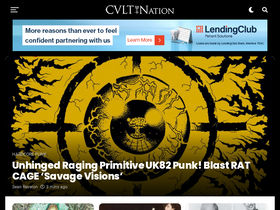 'cvltnation.com' screenshot
