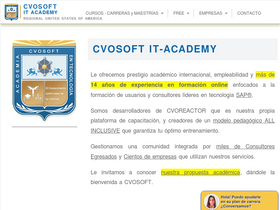 'cvosoft.com' screenshot