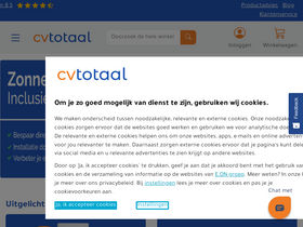 'cvtotaal.nl' screenshot