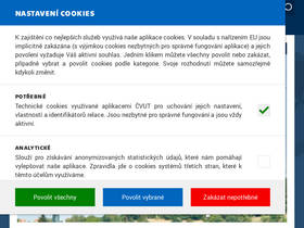 'cvut.cz' screenshot