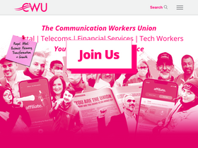 'cwu.org' screenshot