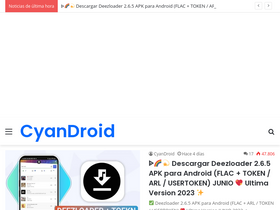 'cyandroid.net' screenshot