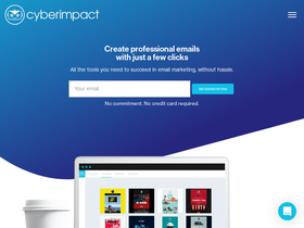 'cyberimpact.com' screenshot