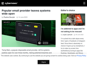 'cybernews.com' screenshot